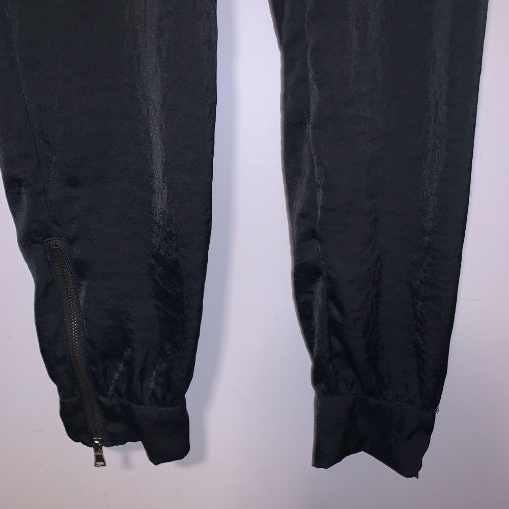 Princess Vera Wang Silk Jogger Pants Black Size XS - Picture 7 of 8